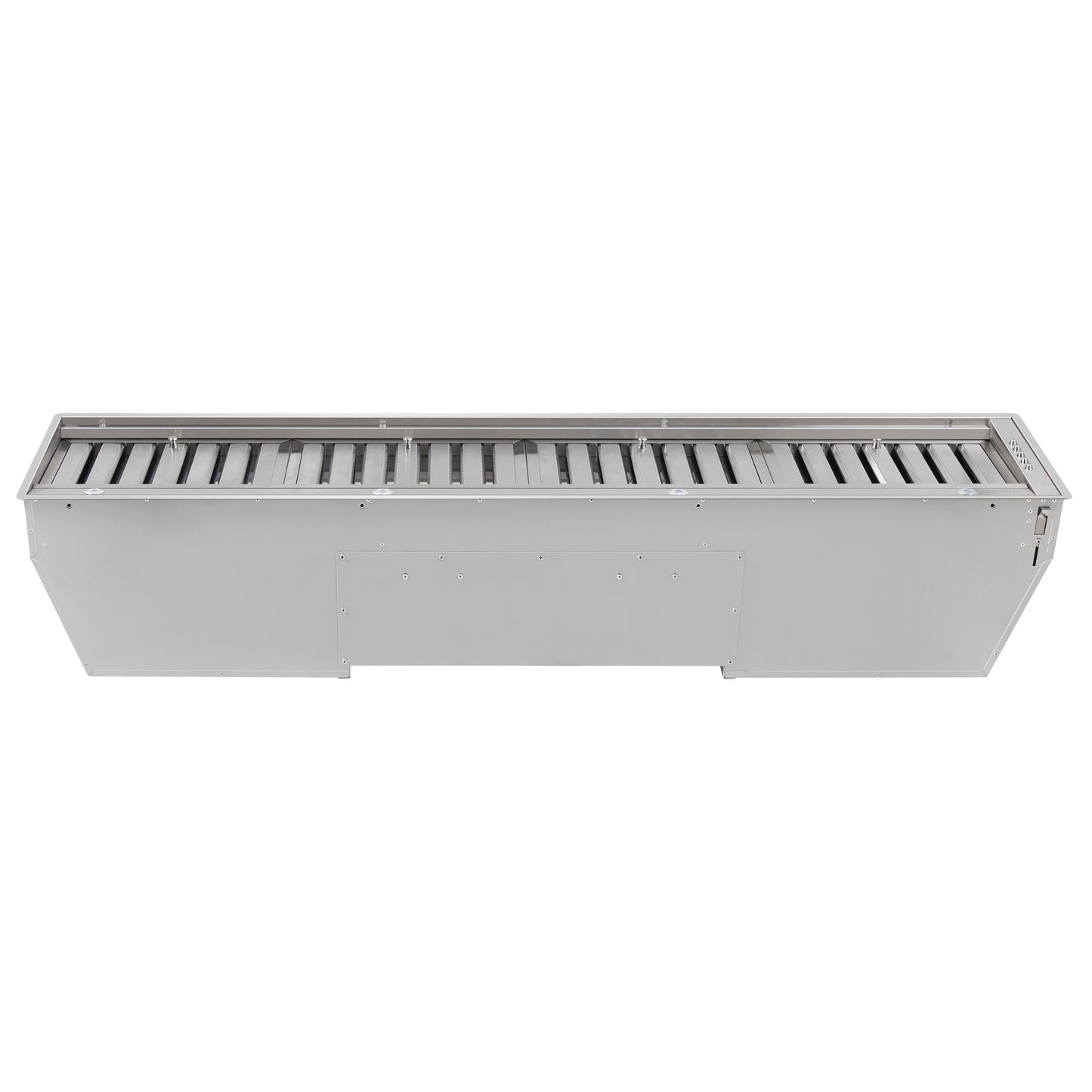 Forno Frassanito 60-Inch Recessed Range Hood, Stainless Steel Baffle Filters, LED Lighting - Forno Appliances