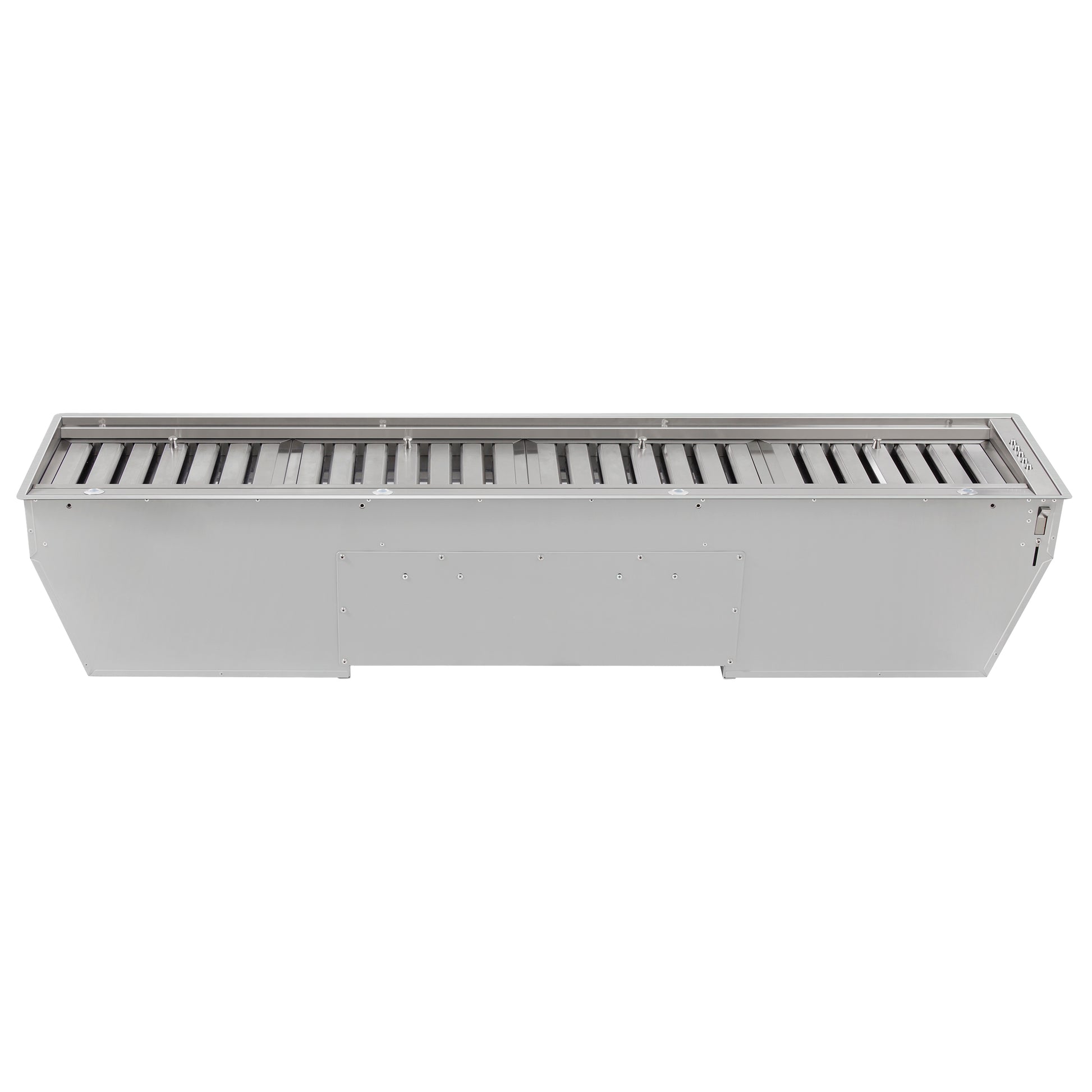 Forno Frassanito 60-Inch Recessed Range Hood, Stainless Steel Baffle Filters, LED Lighting - Forno Appliances