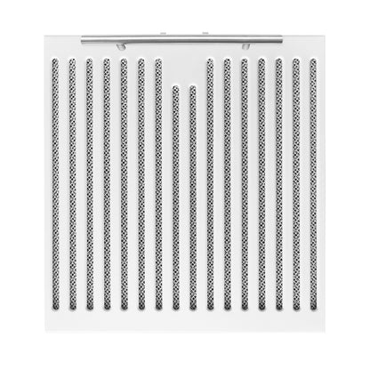 Forno Bari Espresso 30-Inch Under Cabinet Range Hood, White, 600 CFM, LED Lighting, Dishwasher-Safe Baffle Filters, 3-Speed Fan Control - Forno Appliances