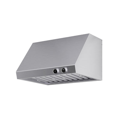 Forno Biagio 30-Inch Wall Mounted Range Hood, Stainless Steel, Heavy Duty - Forno Appliances