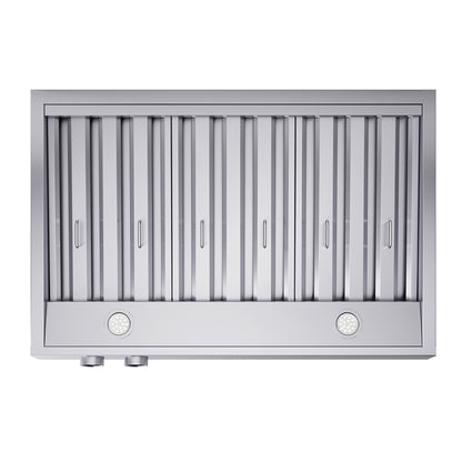 Forno Biagio 36-Inch Wall Mounted Range Hood, Stainless Steel, Heavy Duty - Forno Appliances