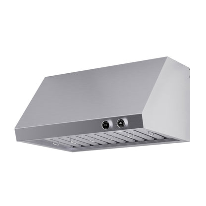 Forno Biagio 36-Inch Wall Mounted Range Hood, Stainless Steel, Heavy Duty - Forno Appliances