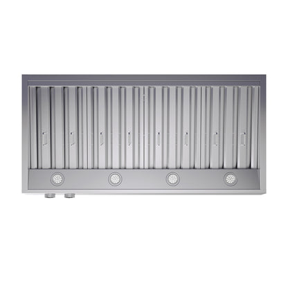 Forno Biagio 48-Inch Wall Mounted Range Hood, Stainless Steel, Heavy Duty - Forno Appliances