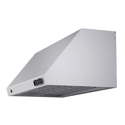 Forno Biagio 48-Inch Wall Mounted Range Hood, Stainless Steel, Heavy Duty - Forno Appliances
