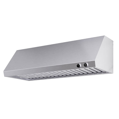 Forno Biagio 60-Inch Wall Mounted Range Hood, Stainless Steel, Heavy Duty - Forno Appliances