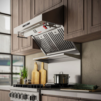 Forno Savona 30-Inch Wall Mount Range Hood, Baffle Filters, Backsplash Included - Forno Appliances