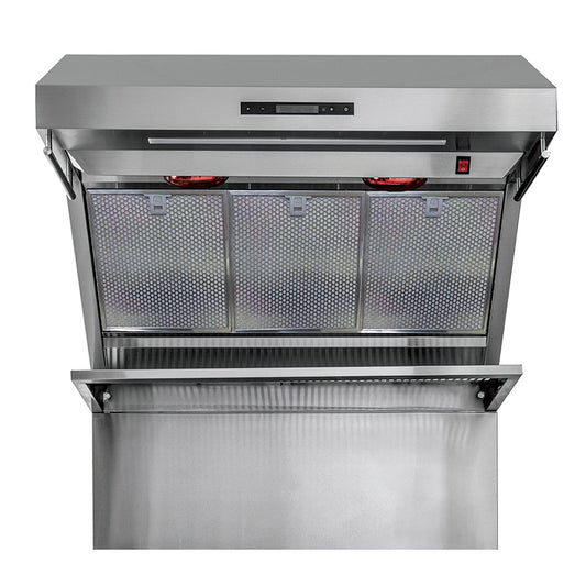 Forno Savona 36-Inch Wall Mount Range Hood, Hybrid Filters, Backsplash Included - Forno Appliances