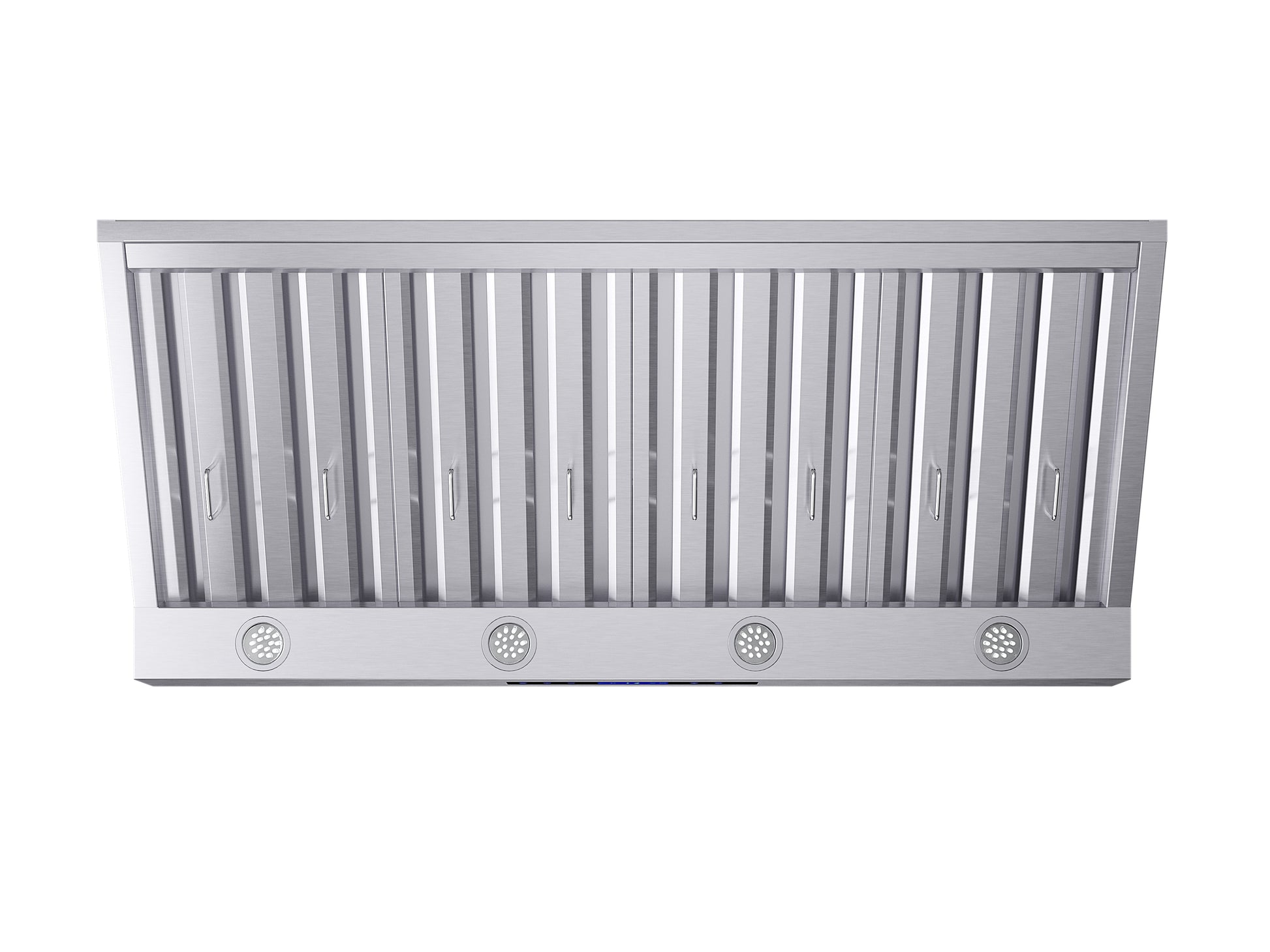 Forno Palazzo 48-Inch Wall Mounted Range Hood, Stainless Steel, Heavy Duty Baffle Filters, Remote Control - Forno Appliances