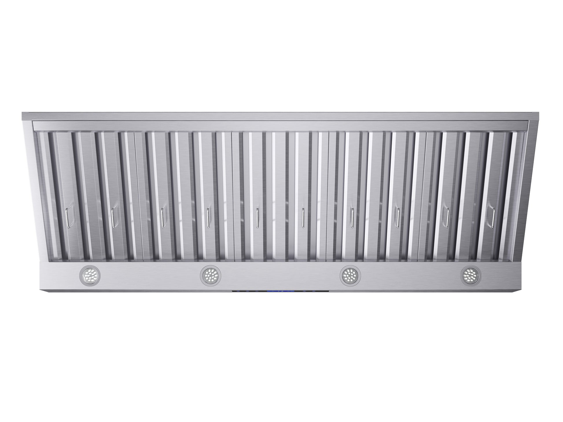 Forno Palazzo 60-Inch Wall Mounted Range Hood, Stainless Steel, Heavy Duty Baffle Filters, Remote Control - Forno Appliances