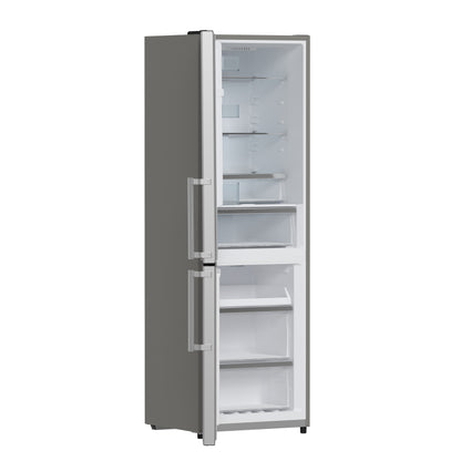 Forno Guardia 24-Inch Bottom Freezer Refrigerator, Left Swing, 10.8 cu.ft, ENERGY STAR Certified - Forno Appliances