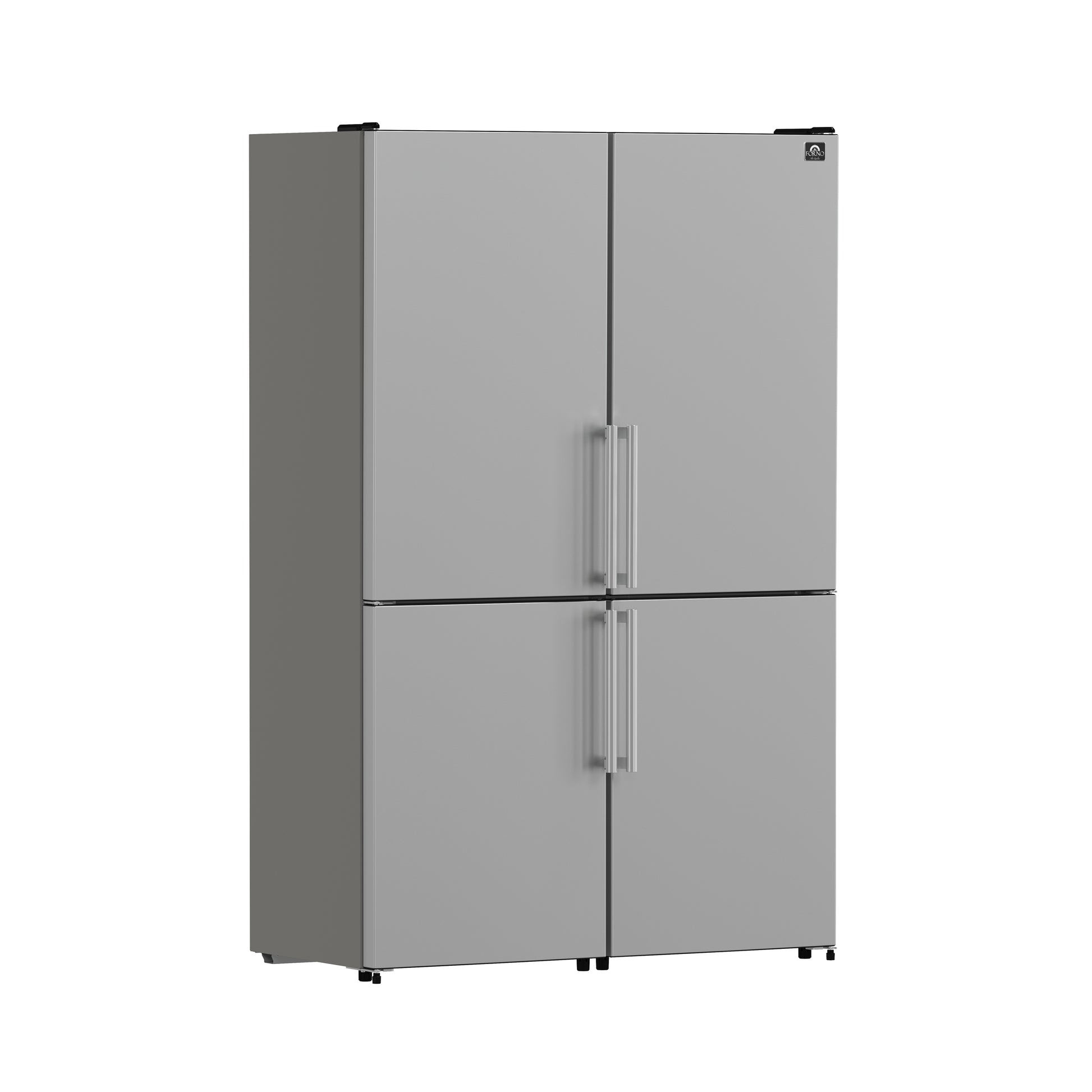 Forno Guardia 46.8-Inch Double Bottom Freezer Refrigerators, Total Capacity 21.6 cu.ft, ENERGY STAR Certified - Forno Appliances