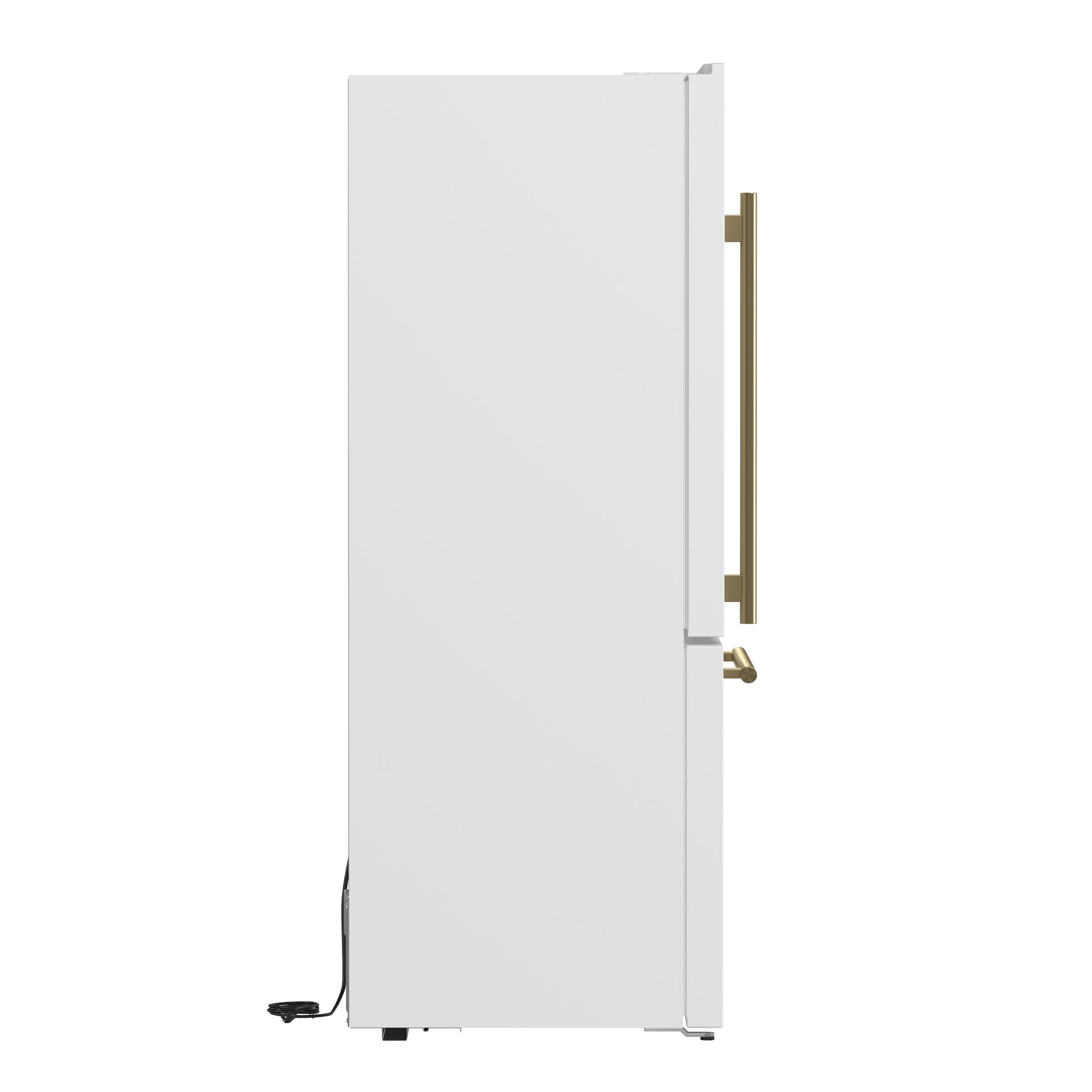 Forno Milano 2-Piece 62-Inch Freestanding Dual Bottom Freezer Refrigerator, White – 34.4 cu.ft, Touch Control, Ice Maker - Forno Appliances