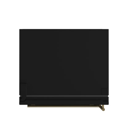 Forno Milano 2-Piece 62-Inch Freestanding Dual Bottom Freezer Refrigerator in Black – 34.4 cu.ft, Touch Control, Ice Maker - Forno Appliances