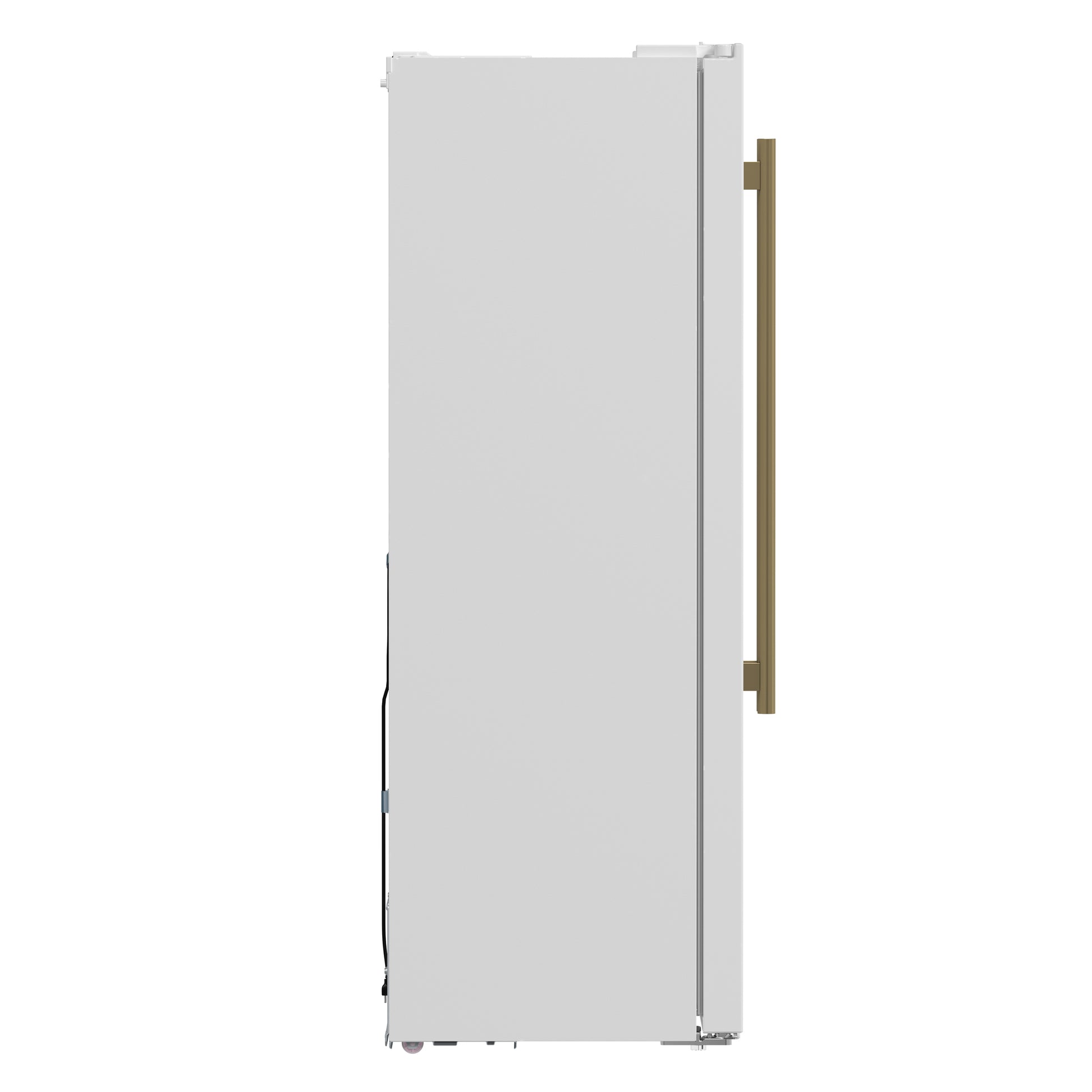 Forno Salerno Espresso 33-Inch White Side-by-Side Refrigerator, 15.6 Cu. Ft., Energy-Efficient, No Frost, Modern Design - Forno Appliances