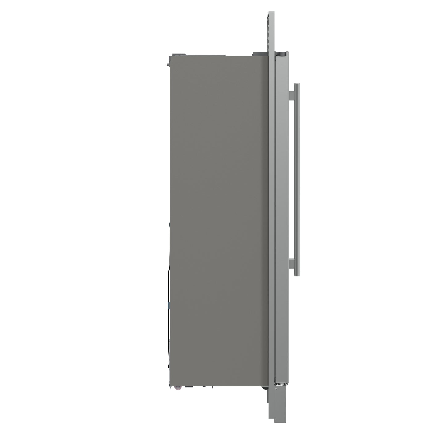 Forno Salerno 37-Inch Built-In Stainless Steel Refrigerator, 15.6 cu.ft, Decorative Grill, ENERGY STAR Certified - Forno Appliances
