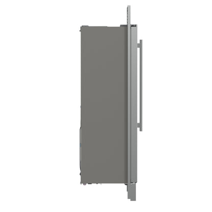 Forno Salerno 37-Inch Built-In Stainless Steel Refrigerator, 15.6 cu.ft, Decorative Grill, ENERGY STAR Certified - Forno Appliances