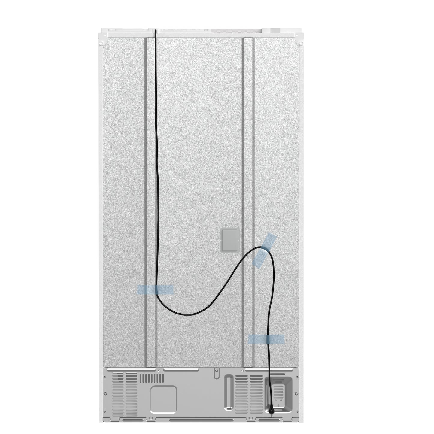 Forno Moena Espresso 36-Inch White French Door Refrigerator, 19.2 Cu. Ft., Frost-Free, Automatic Ice Maker, ENERGY STAR Certified - Forno Appliances