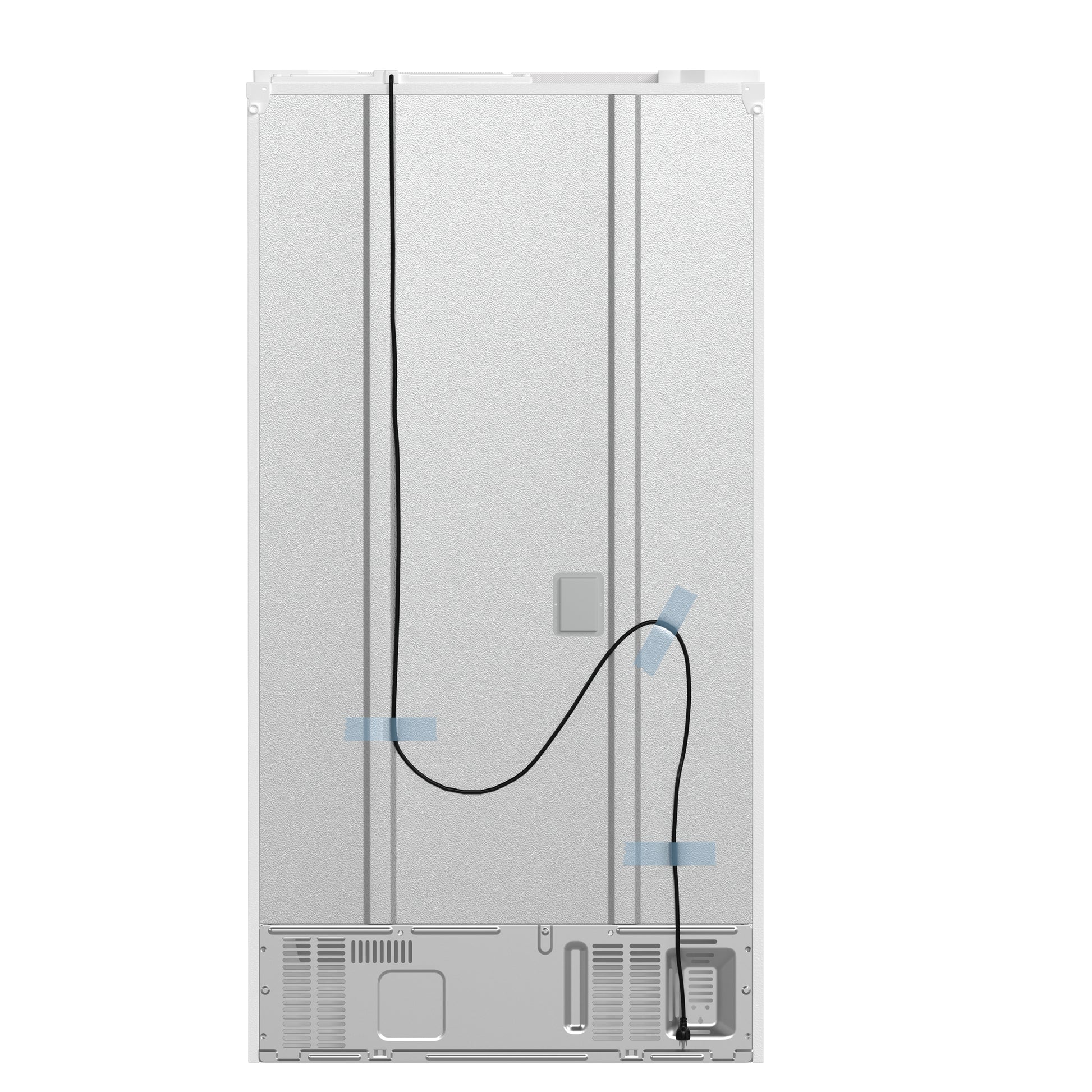 Forno Moena Espresso 36-Inch White French Door Refrigerator, 19.2 Cu. Ft., Frost-Free, Automatic Ice Maker, ENERGY STAR Certified - Forno Appliances