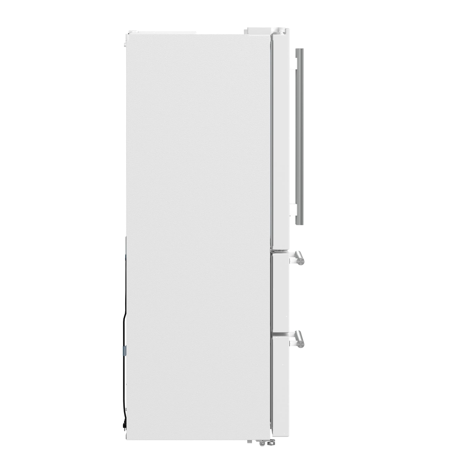 Forno Moena Espresso 36-Inch White French Door Refrigerator, 19.2 Cu. Ft., Frost-Free, Automatic Ice Maker, ENERGY STAR Certified - Forno Appliances