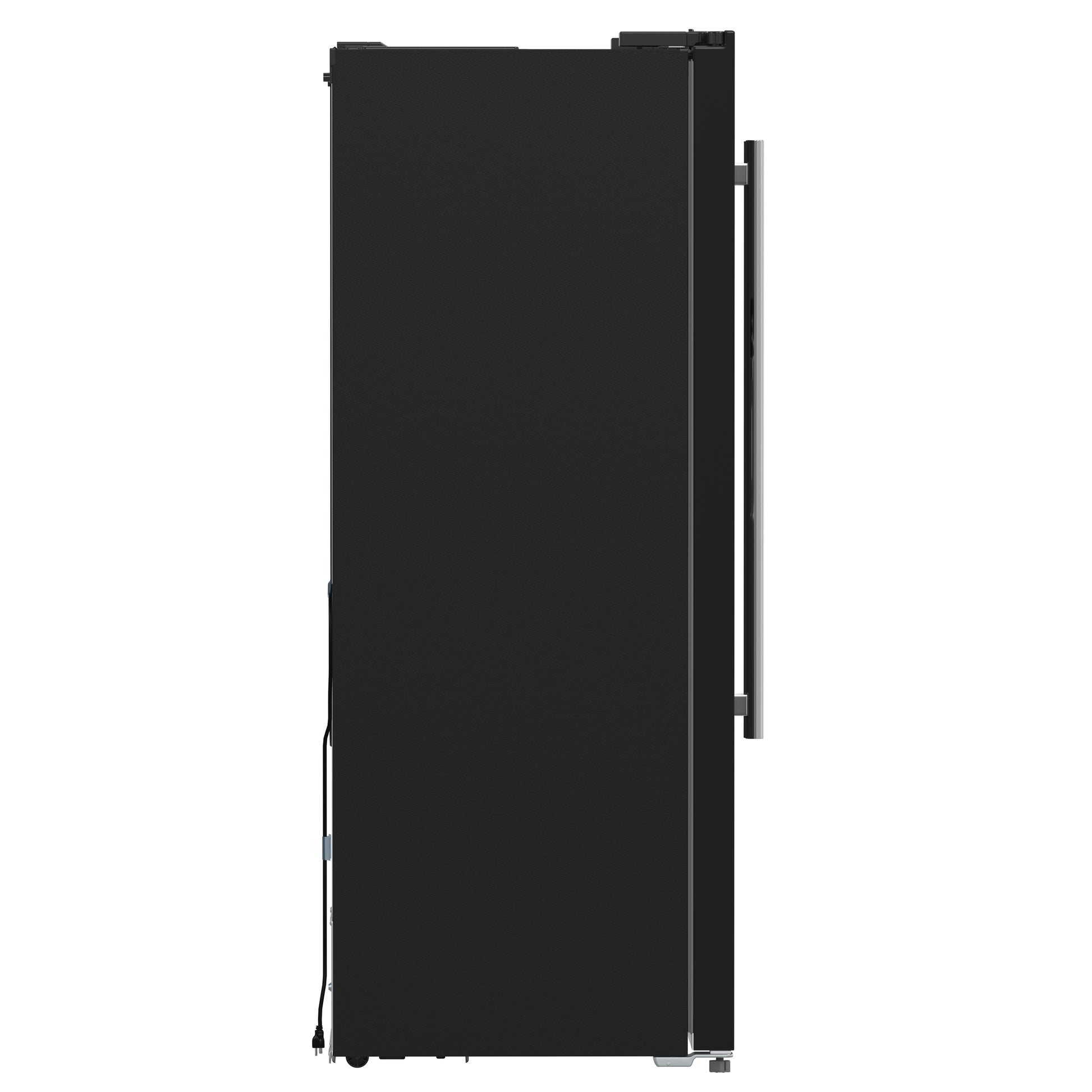 FORNO 2-Piece Black Kitchen Bundle - 30" Induction Range and 36" Bottom Freezer Refrigerator - Forno Appliances