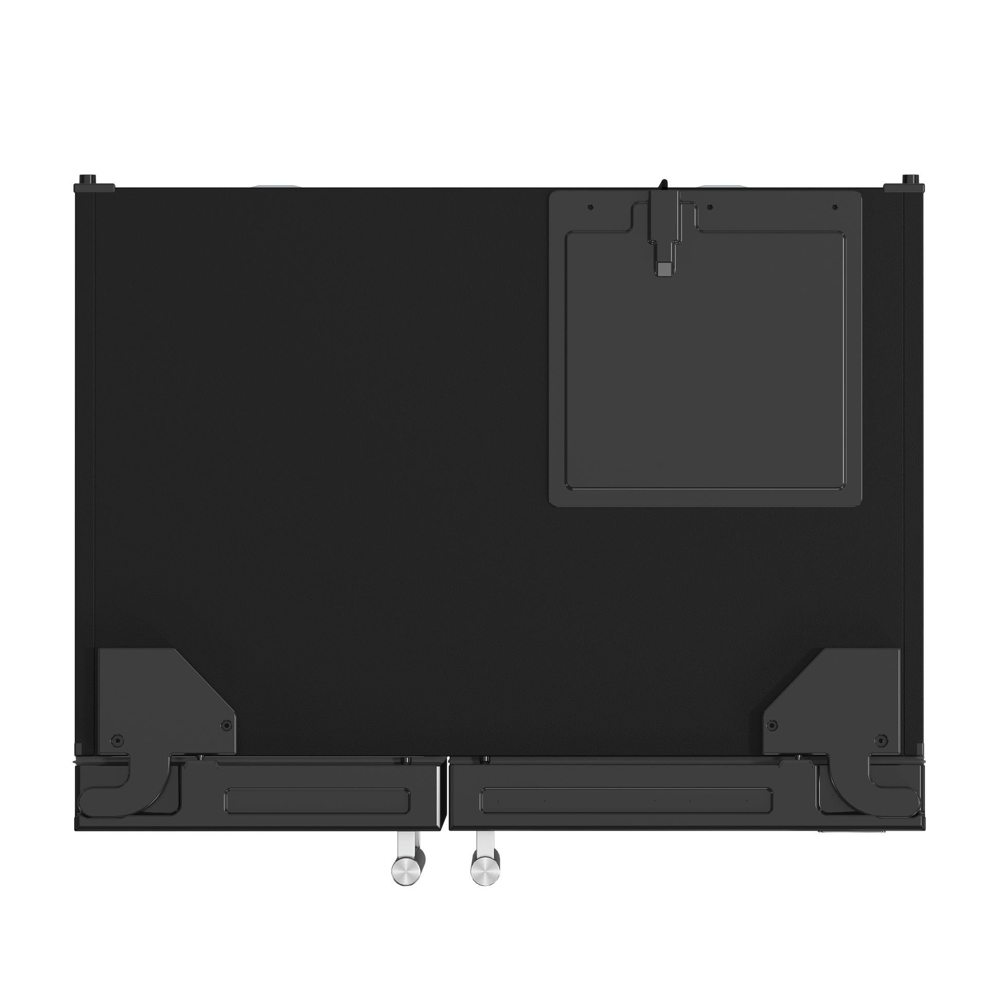 FORNO 2-Piece Black Kitchen Bundle - 30" Induction Range and 36" Bottom Freezer Refrigerator - Forno Appliances