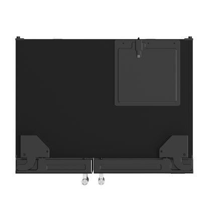 FORNO 2-Piece Black Kitchen Bundle - 30" Induction Range and 36" Bottom Freezer Refrigerator - Forno Appliances