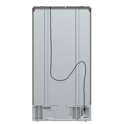 Forno Salerno 36-Inch Side-by-Side Stainless Steel Refrigerator, 20 cu.ft, ENERGY STAR Certified - Forno Appliances