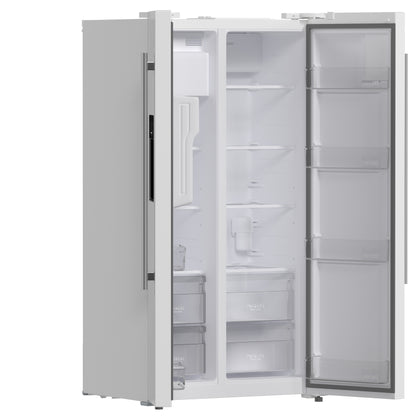 FORNO 2-Piece White Kitchen Bundle - 30" Electric Range and 36" Bottom Freezer Refrigerator - Forno Appliances