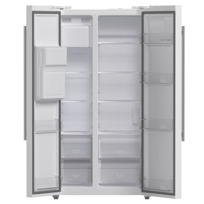 FORNO 2-Piece White Kitchen Bundle - 30" Electric Range and 36" Bottom Freezer Refrigerator - Forno Appliances