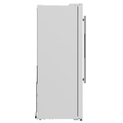 FORNO 2-Piece White Kitchen Bundle - 30" Electric Range and 36" Bottom Freezer Refrigerator - Forno Appliances