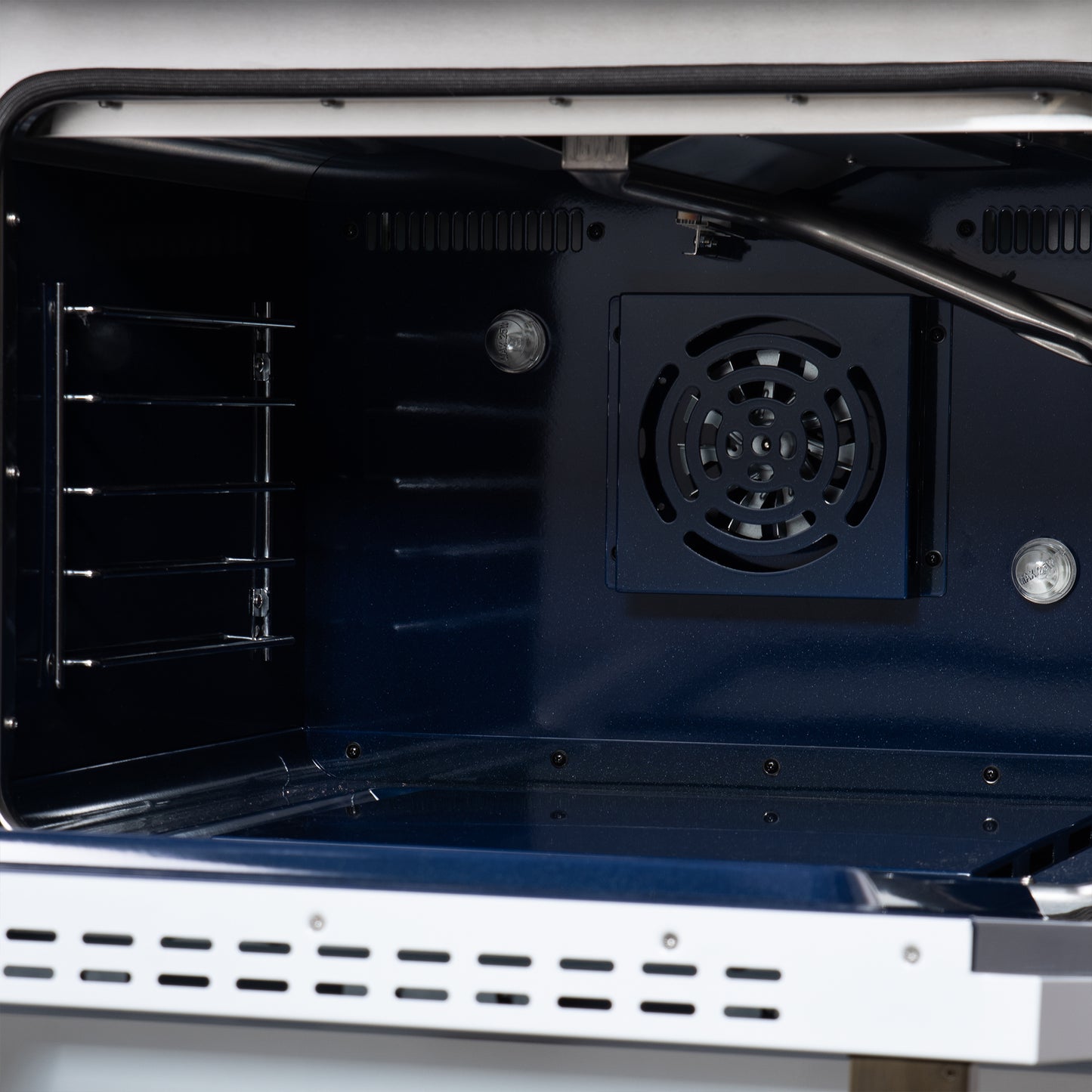 Forno Massimo 48-Inch White Freestanding Gas Range, 8 Burners, True Convection Oven - Forno Appliances