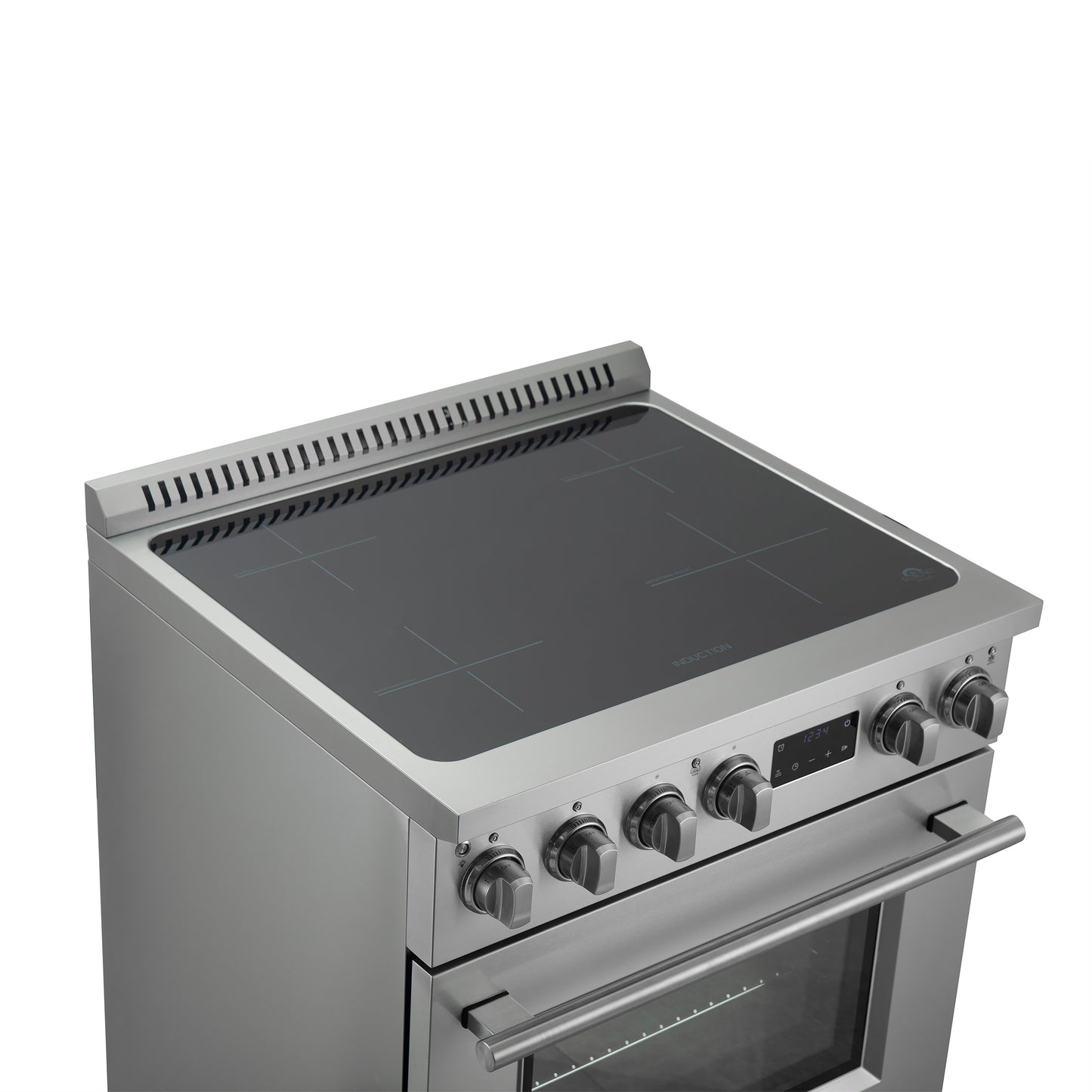 Cuisinière à induction Forno Torino de 30 pouces avec vraie convection et air fryer - Forno Appliances