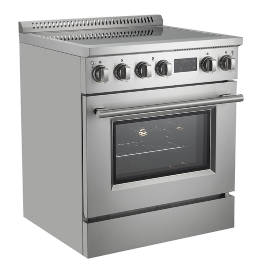 Forno Torino 30 Inch Induction Range with True Convection and Air Fry - Forno Appliances