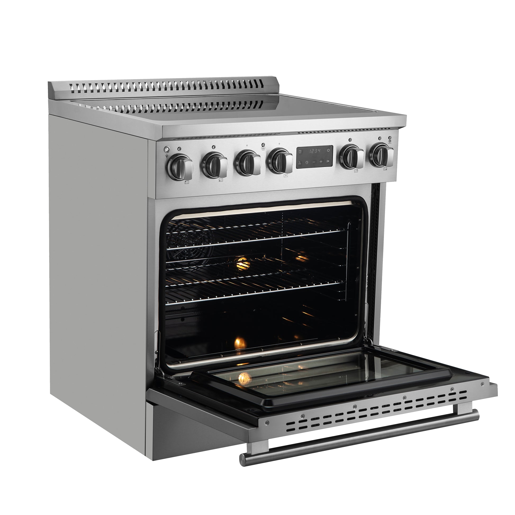 Forno Torino cuisinière à induction 30 pouces avec vraie convection et Air Fry - Forno Appliances