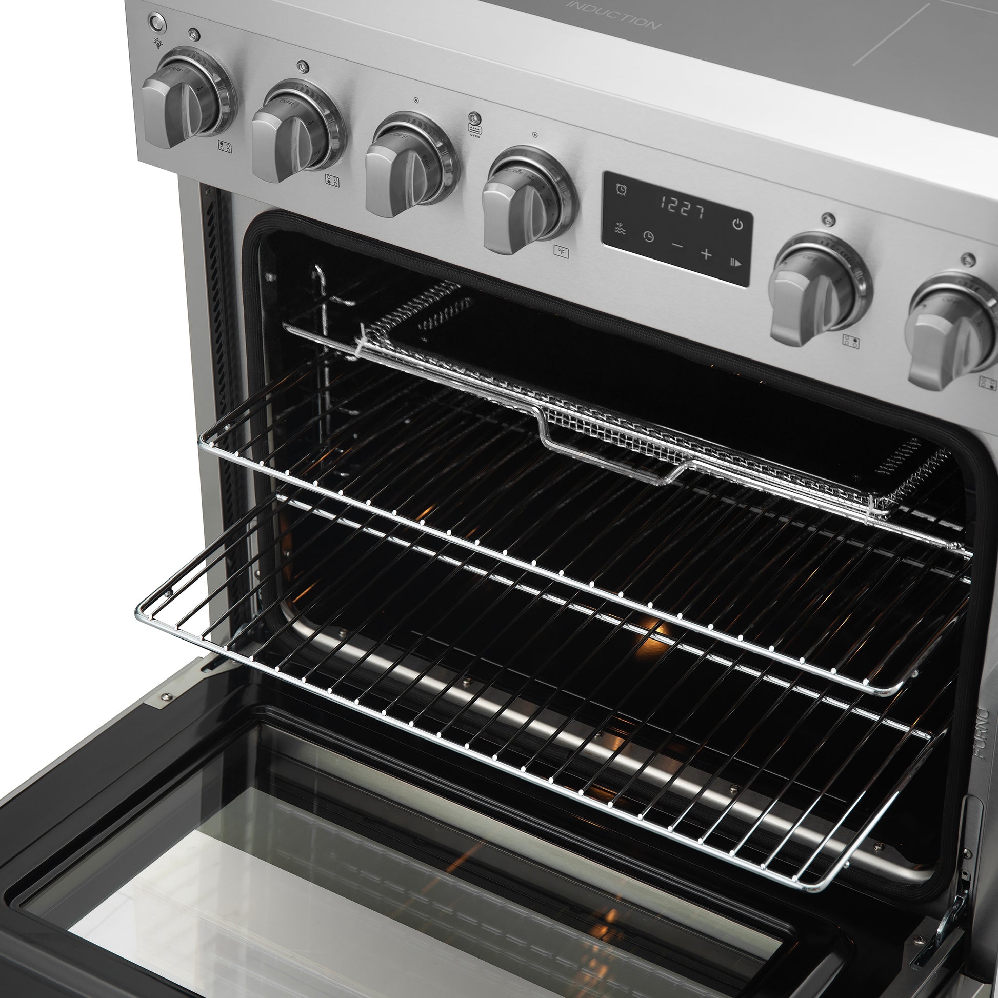 Cuisinière à induction Forno Torino 30 pouces avec vraie convection et friteuse à air - Forno Appliances