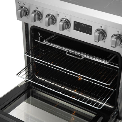 Cuisinière à induction Forno Torino 30 pouces avec vraie convection et friteuse à air - Forno Appliances
