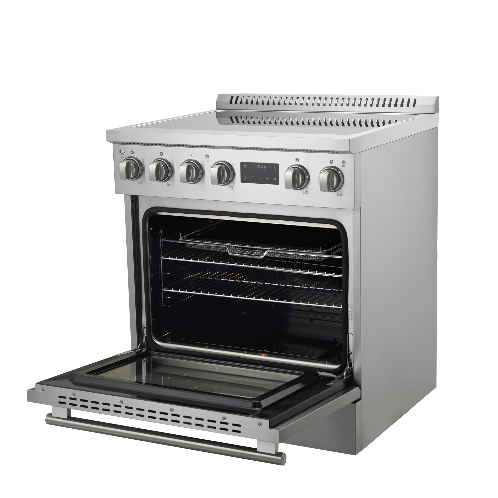 Cuisinière à induction Forno Torino 30 Inch avec vraie convection et friture à air - Forno Appliances