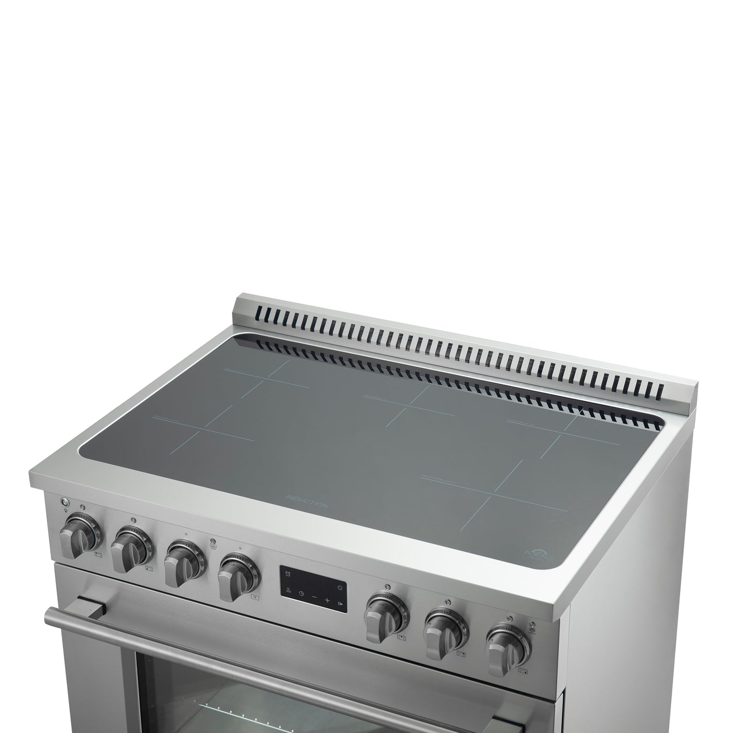 Forno Torino 36 Inch Induction Range with True Convection and Air Fry - Forno Appliances