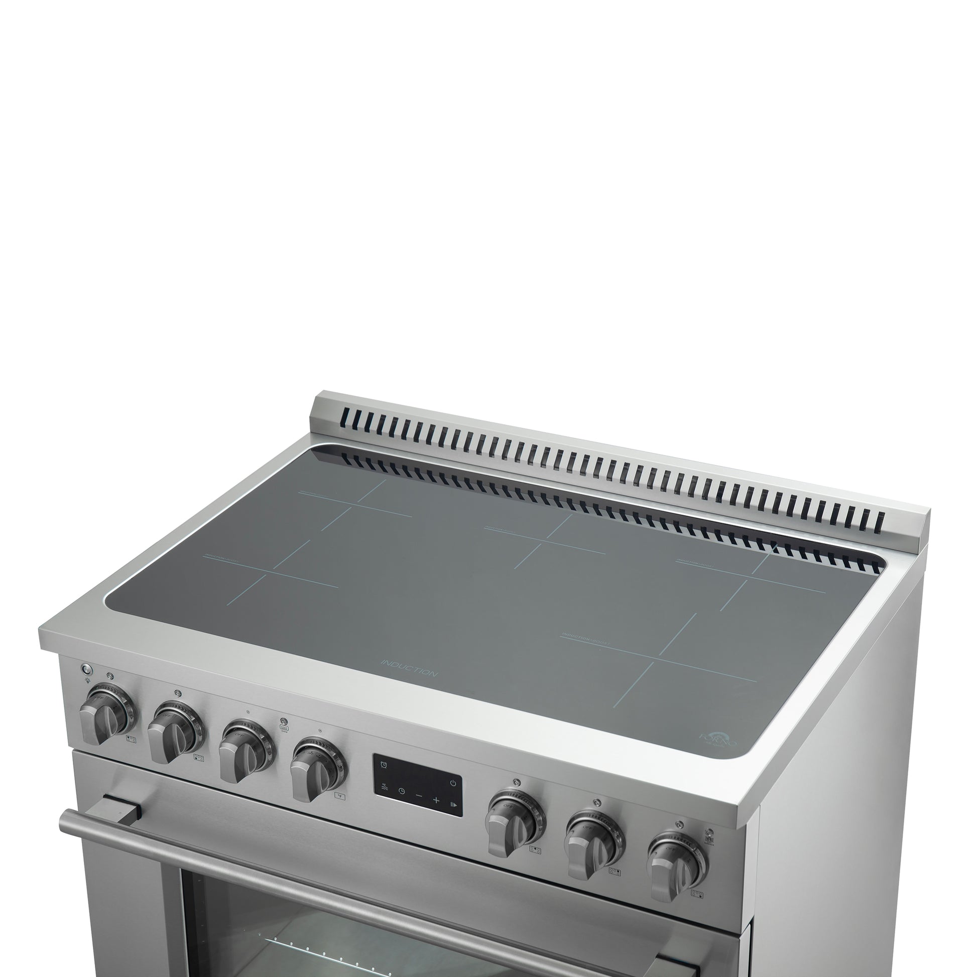 Forno Torino 36 Inch Induction Range with True Convection and Air Fry - Forno Appliances