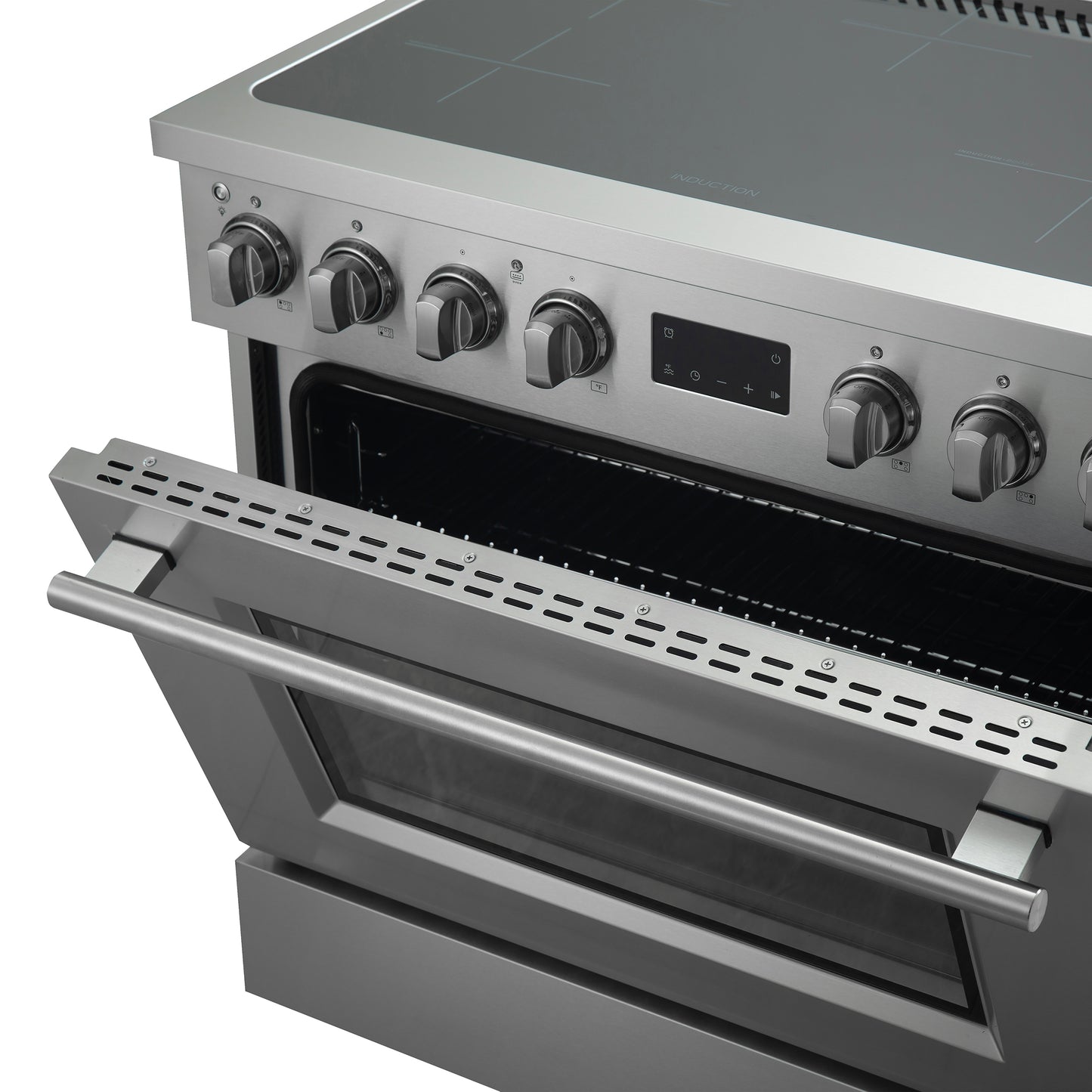 Forno Torino 36 Inch Induction Range with True Convection and Air Fry - Forno Appliances