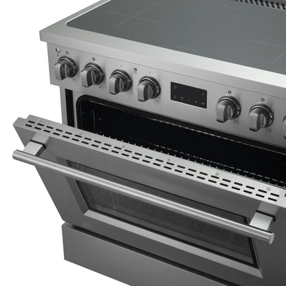 Forno Torino 36 Inch Induction Range with True Convection and Air Fry - Forno Appliances