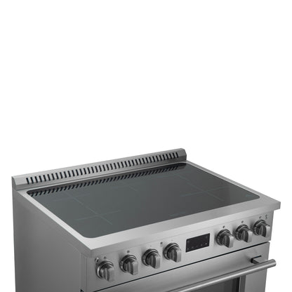 Forno Torino 36 Inch Induction Range with True Convection and Air Fry - Forno Appliances