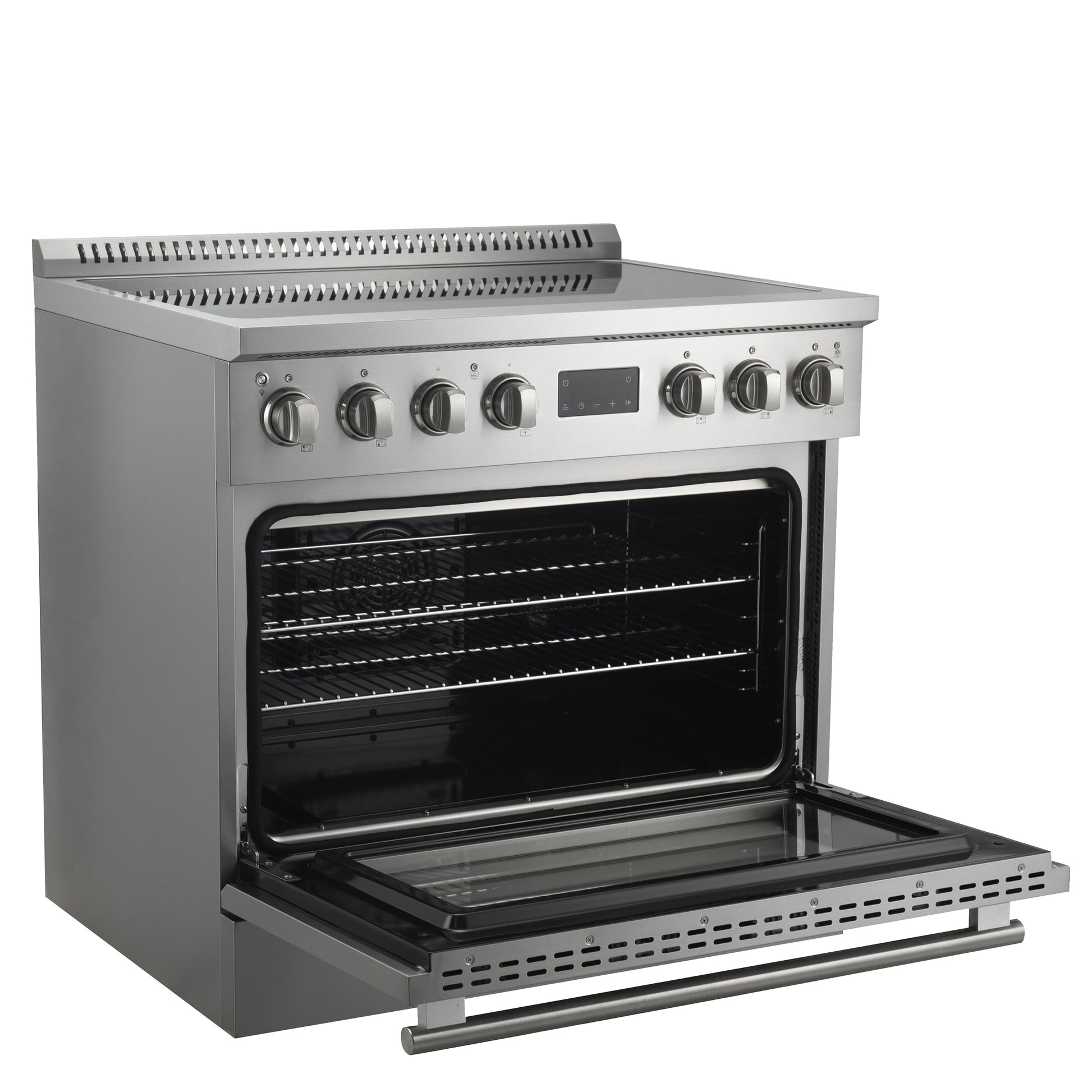 Forno Torino 36 Inch Induction Range with True Convection and Air Fry - Forno Appliances