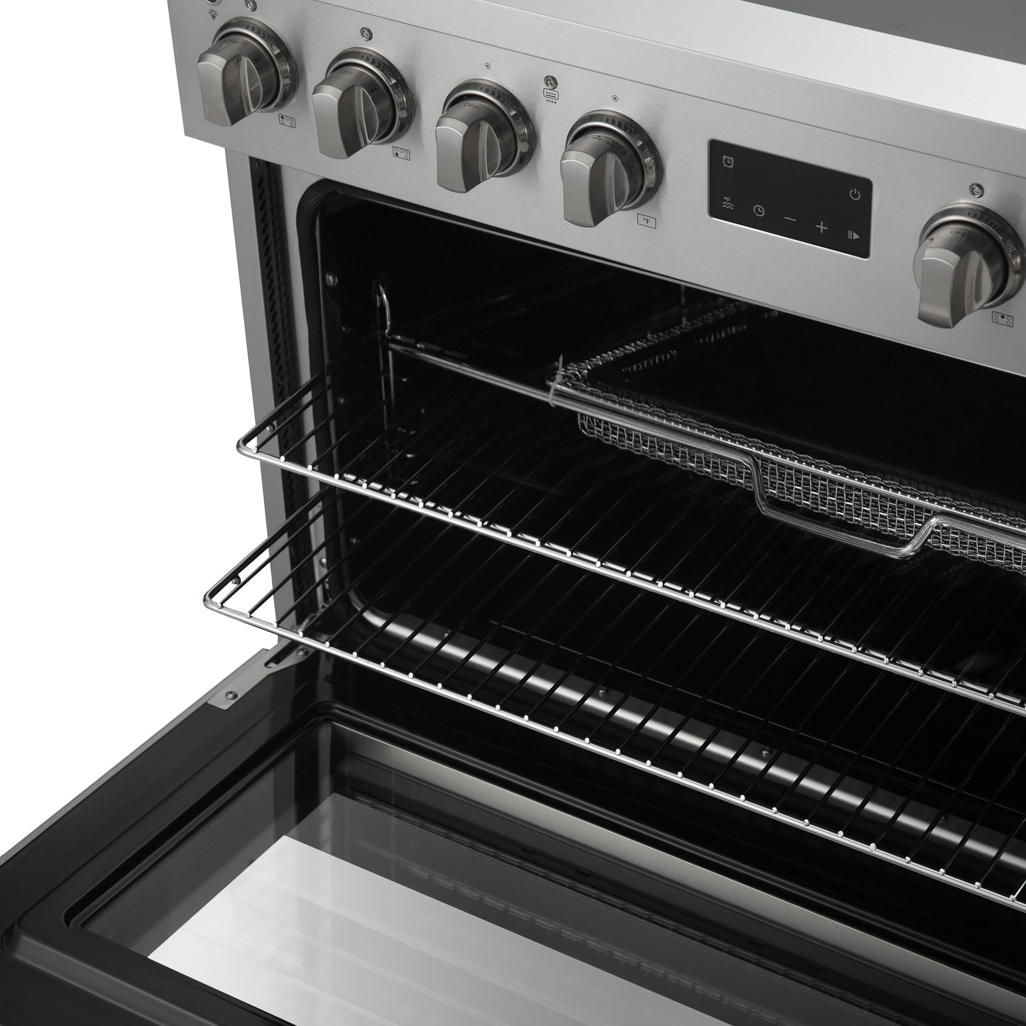Forno Torino 36 Inch Induction Range with True Convection and Air Fry - Forno Appliances