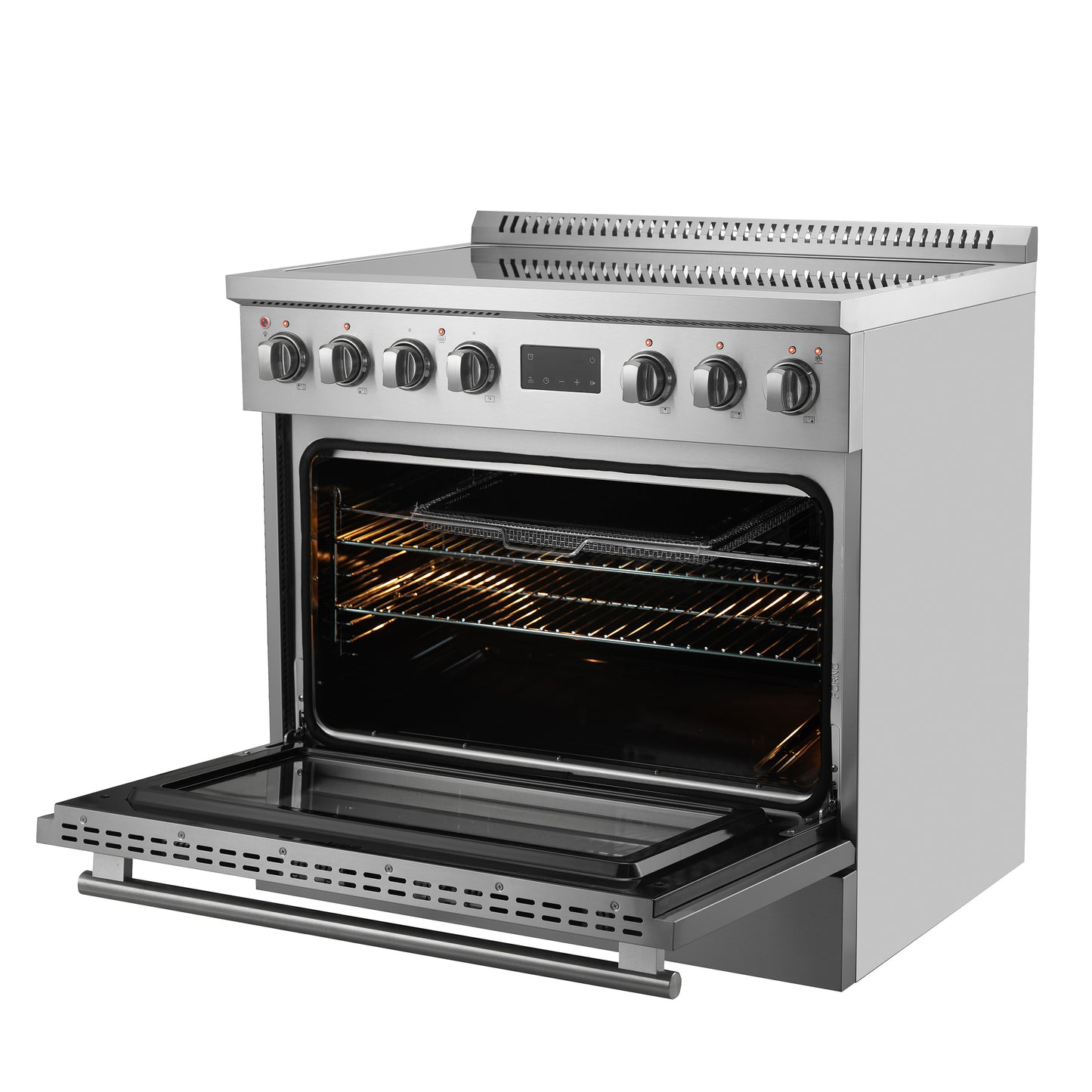 Forno Torino 36 Inch Induction Range with True Convection and Air Fry - Forno Appliances