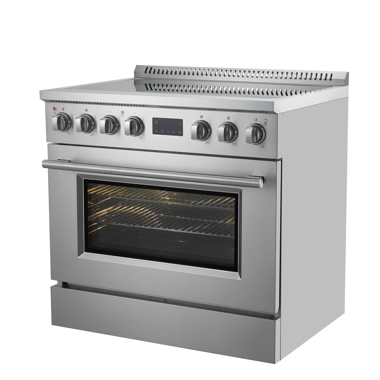 Forno Torino 36 Inch Induction Range with True Convection and Air Fry - Forno Appliances