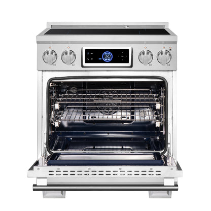 Forno Maximus cuisinière à induction 30 pouces avec friteuse à air - Forno Appliances