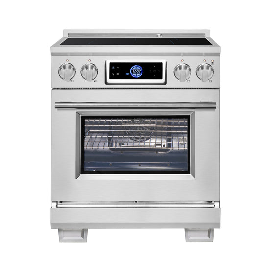 Forno Maximus 30 Inch Induction Range with Air Fryer - Forno Appliances