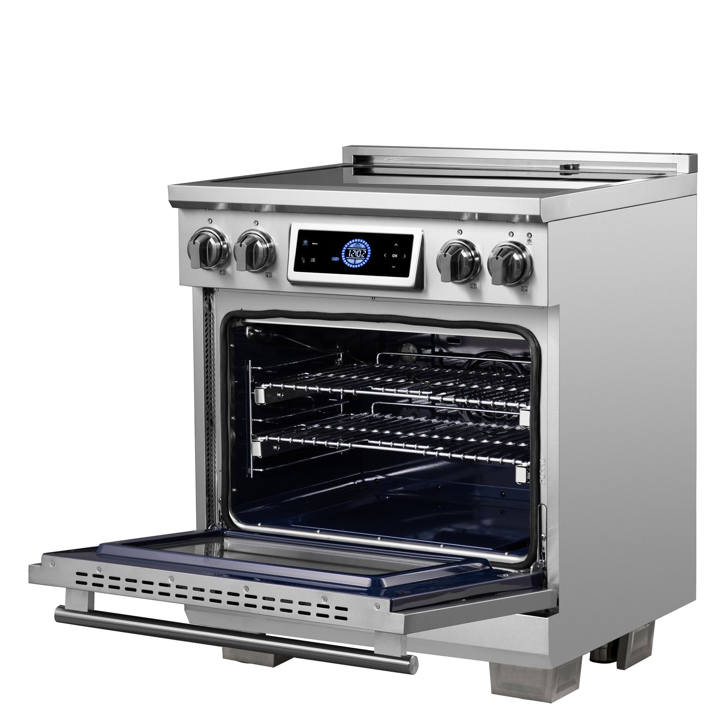 Forno Maximus, cuisinière à induction 30 pouces avec friteuse à air - Forno Appliances