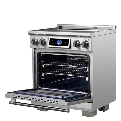 Forno Maximus, cuisinière à induction 30 pouces avec friteuse à air - Forno Appliances